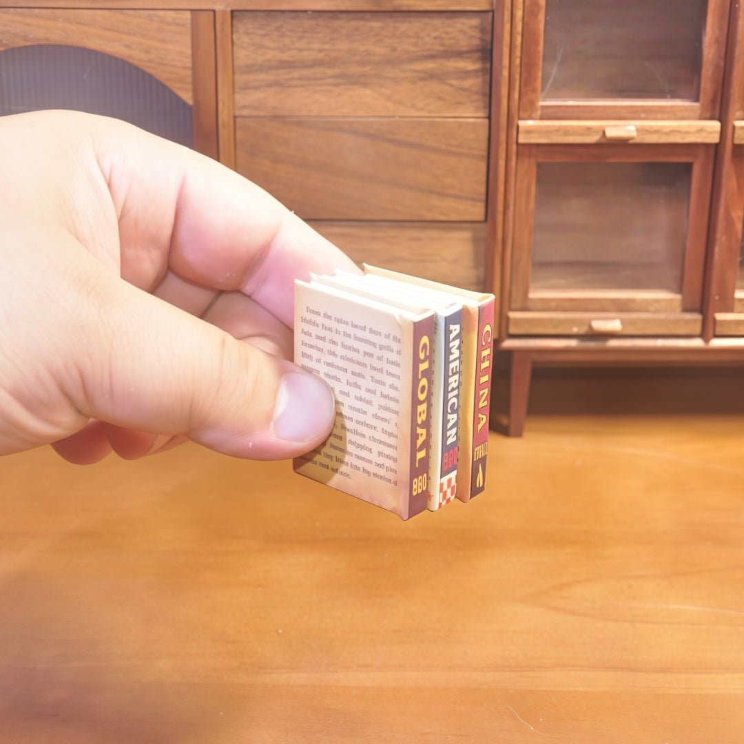 1:6 Miniature Barbecue Storybook Set - Chupeter LLC