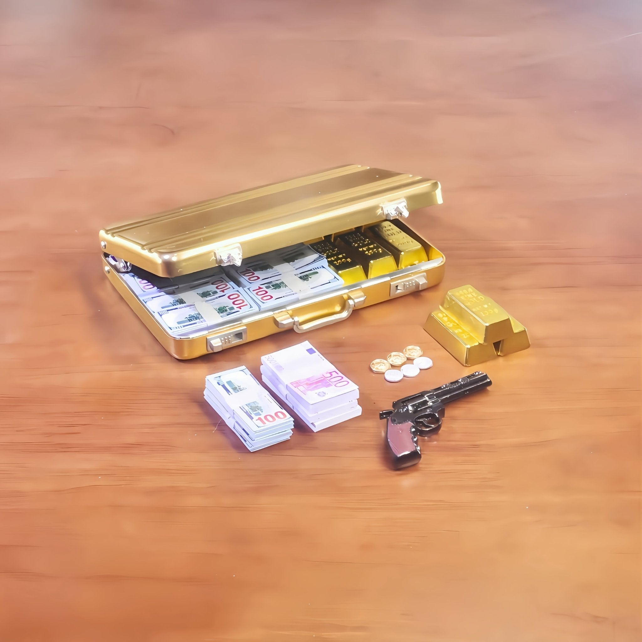 1:6 Miniature Lockbox Model 30Pcs Set - Chupeter LLC