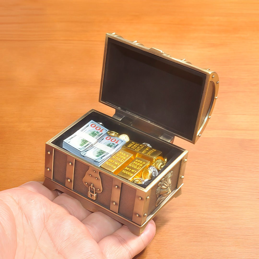 1:6 Miniature Treasure Chest Model 66Pcs Set - Chupeter LLC