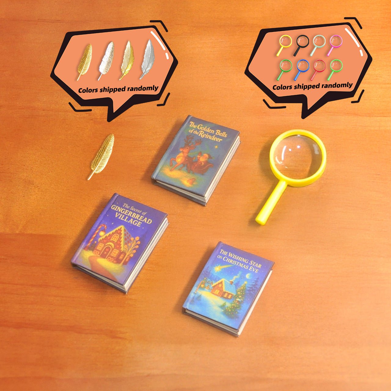 4 Combo Set| 1:6 Miniature Storybook Set - Chupeter LLC