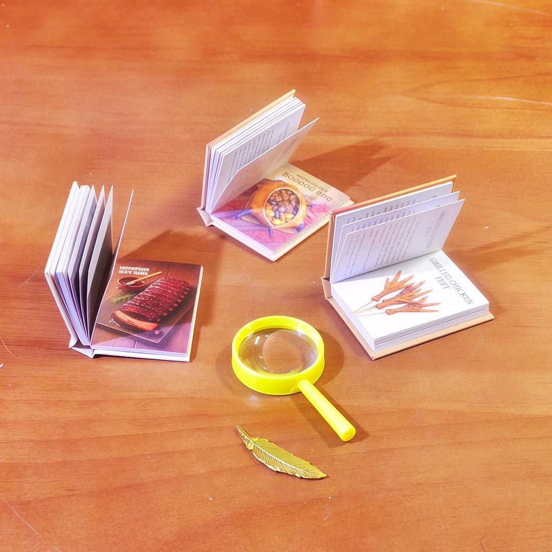 1:6 Miniature Barbecue Storybook Set - Chupeter LLC