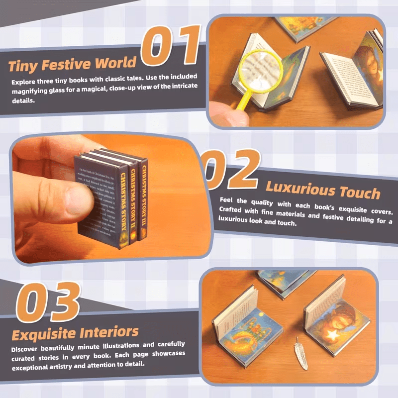 1:6 Miniature Barbecue Storybook Set - Chupeter LLC