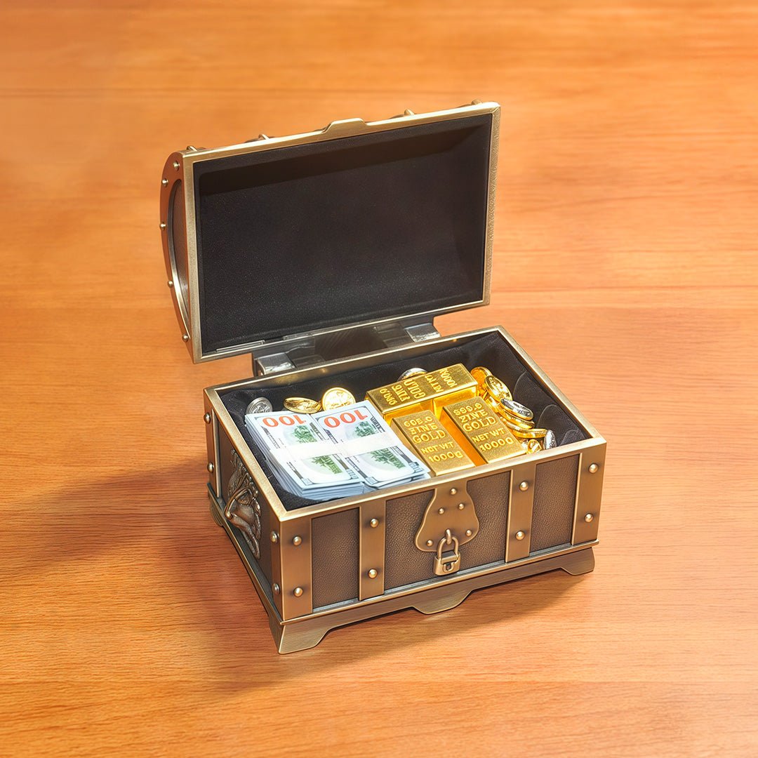 1:6 Miniature Treasure Chest Model 66Pcs Set - Chupeter LLC